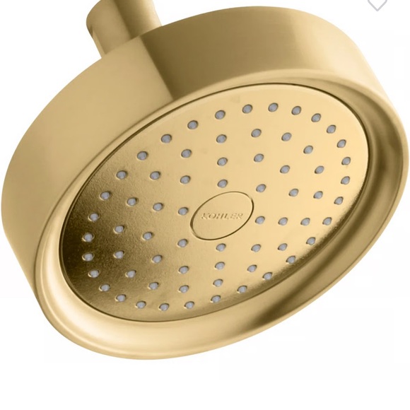 Kohler Gold Shower Head 2.5 GPM - Picture 1 of 3
